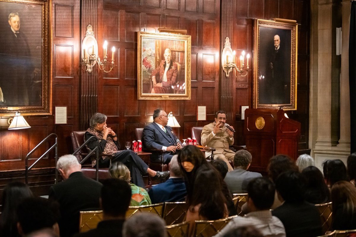 JindalLaw's tweet photo. We were privileged to host Dr. Ram Madhav at O.P. Jindal Global University (JGU)’s New York Colloquium on “The Making of Modern India: Empire, Memory and the Future” in New York, USA, where he delivered the keynote address. https://t.co/ejDMtEkSx6