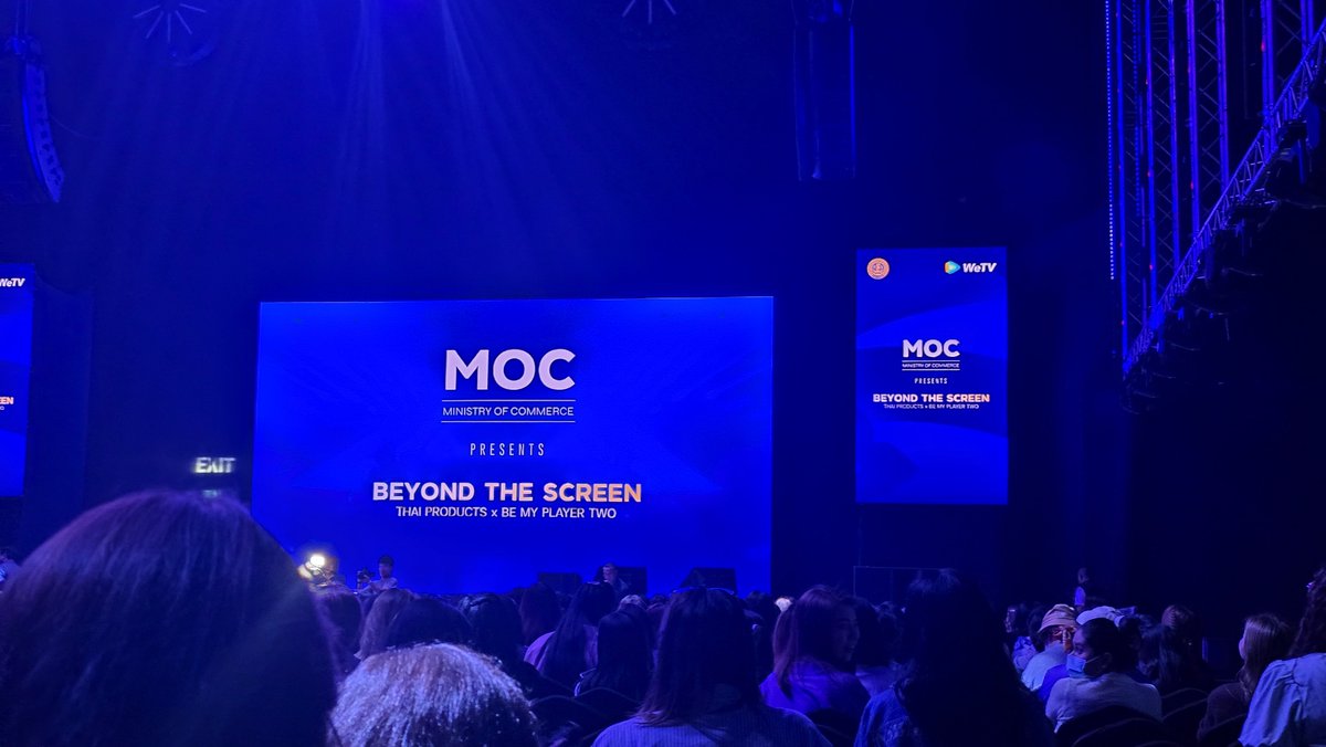 NongP_SN's tweet photo. มาทันค้าบบบบ เดินเข้างานพร้อมดาราไปเลยดิ 

#MOCxBeMyPlayerTwo

BS BROTHERS X THAI PRODUCTS https://t.co/4fkGGqFn9H