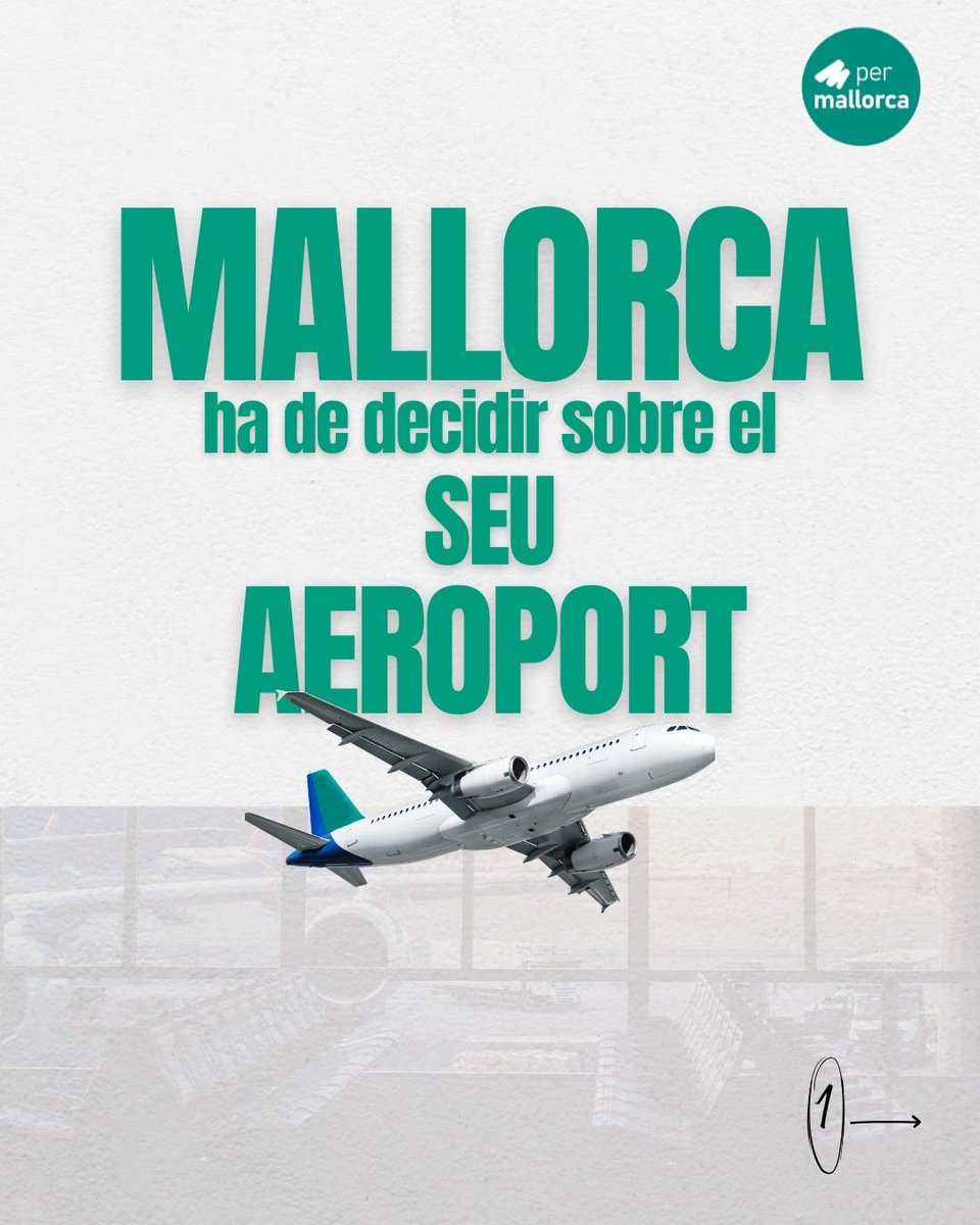 cPerMallorca's tweet photo. Coalició PER MALLORCA defensa la coogestió aeroportuària per posar límits a la saturació.

L’aeroport han de tenir en compte la realitat de Mallorca i les necessitats dels residents. https://t.co/WYkm5sjB1E