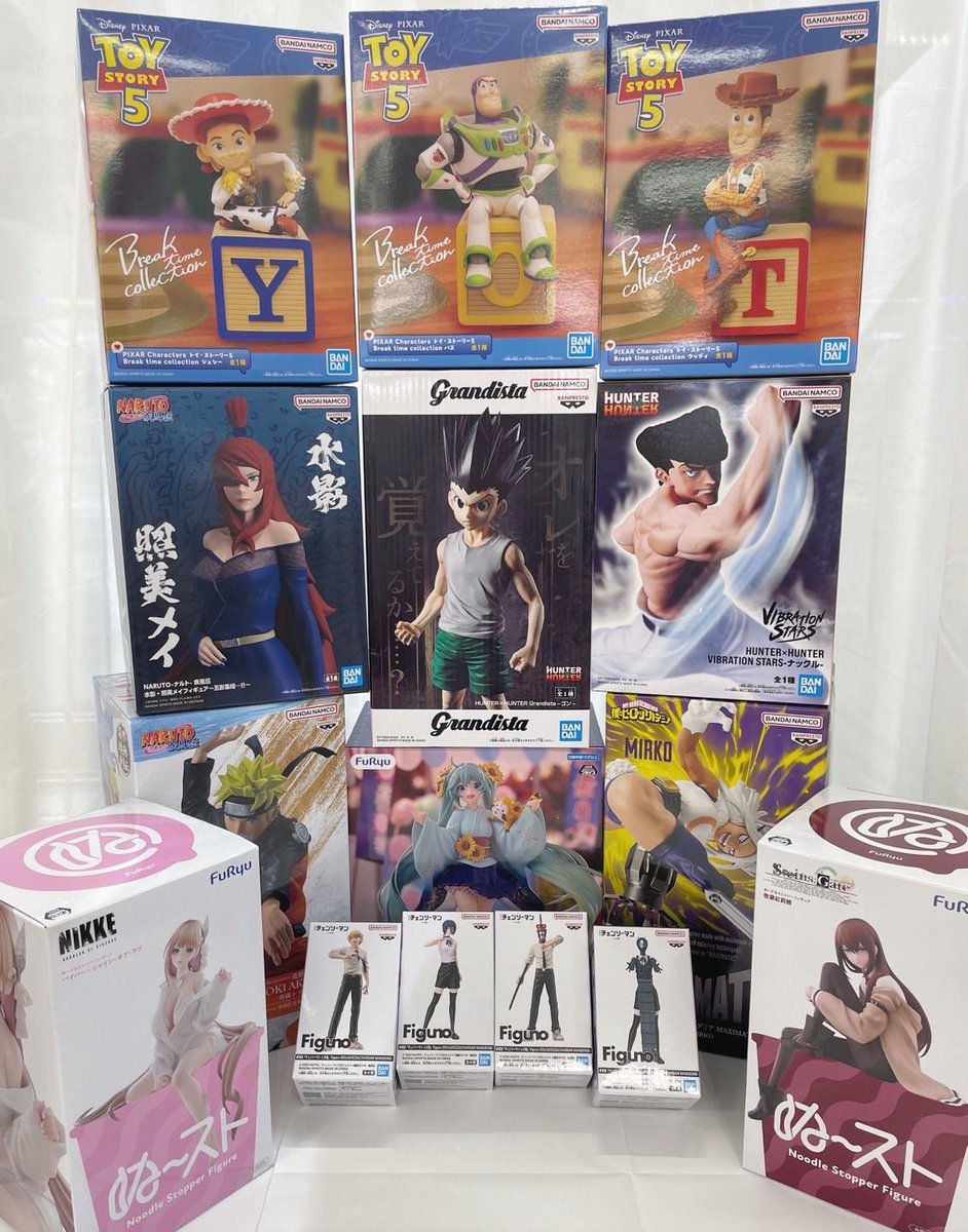 🦞いらっしゃいませ🦞 新作フィギュア展開中です！ #ハンターハンター