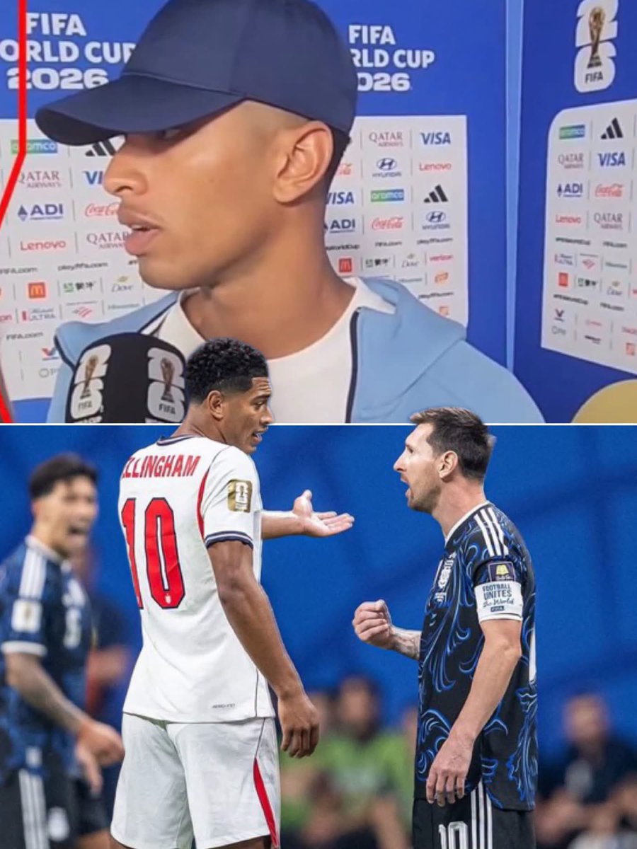 isaacpraise099's tweet photo. 🗣️ Jude Bellingham on Lionel Messi:

“Playing against Messi is incredible. I wish him good luck.”

On their conversation during the match:

“We were discussing a foul, actually. It was nothing bad. I’m sure everyone will make a big deal out of it, but it was nothing. https://t.co/nkdF8biSP4
