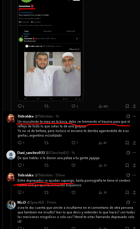 SynesthD's tweet photo. @Th0rnhike @DSanchez033 @BurhanMoha7457 @cholucon jajajajajaajaja los mexicanos son todos asi de brutos, lo confirmo. con razon perdieron el 70% de su territorio por 7 millones de dolares jajajajajajaja https://t.co/Kzr5j66WEN