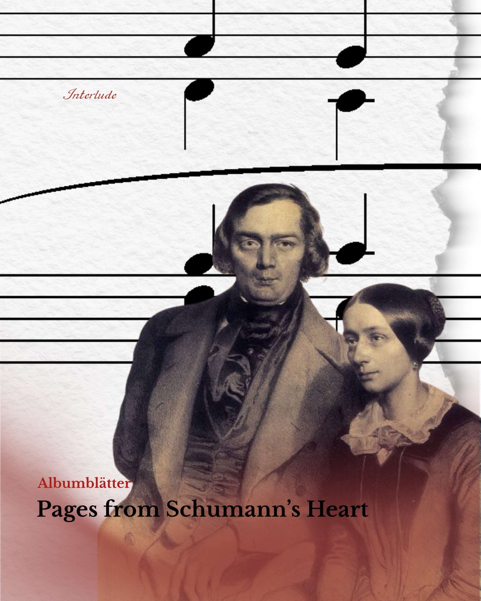 interludeHK's tweet photo. 📖 What if every piano miniature were a page from a composer's heart?
Discover Robert Schumann's Albumblätter and experience one of the most intimate expressions of his music.
🔗 https://t.co/3yh5Du2bkT
#RobertSchumann #Schumann https://t.co/PvufhQGdLv