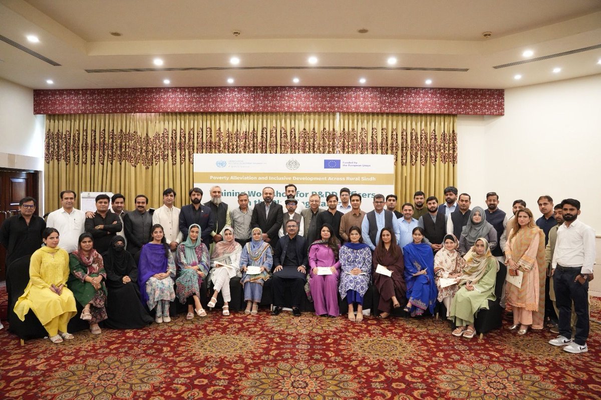 Paidar_Sindh's tweet photo. Planning is the cornerstone of good governance.📷

This week, 36 Planning Officers from the Planning &amp; Development Department, Government of Sindh completed a "5-Day Capacity Building Training on the Sindh Development Manual" https://t.co/TXnlaenYdC