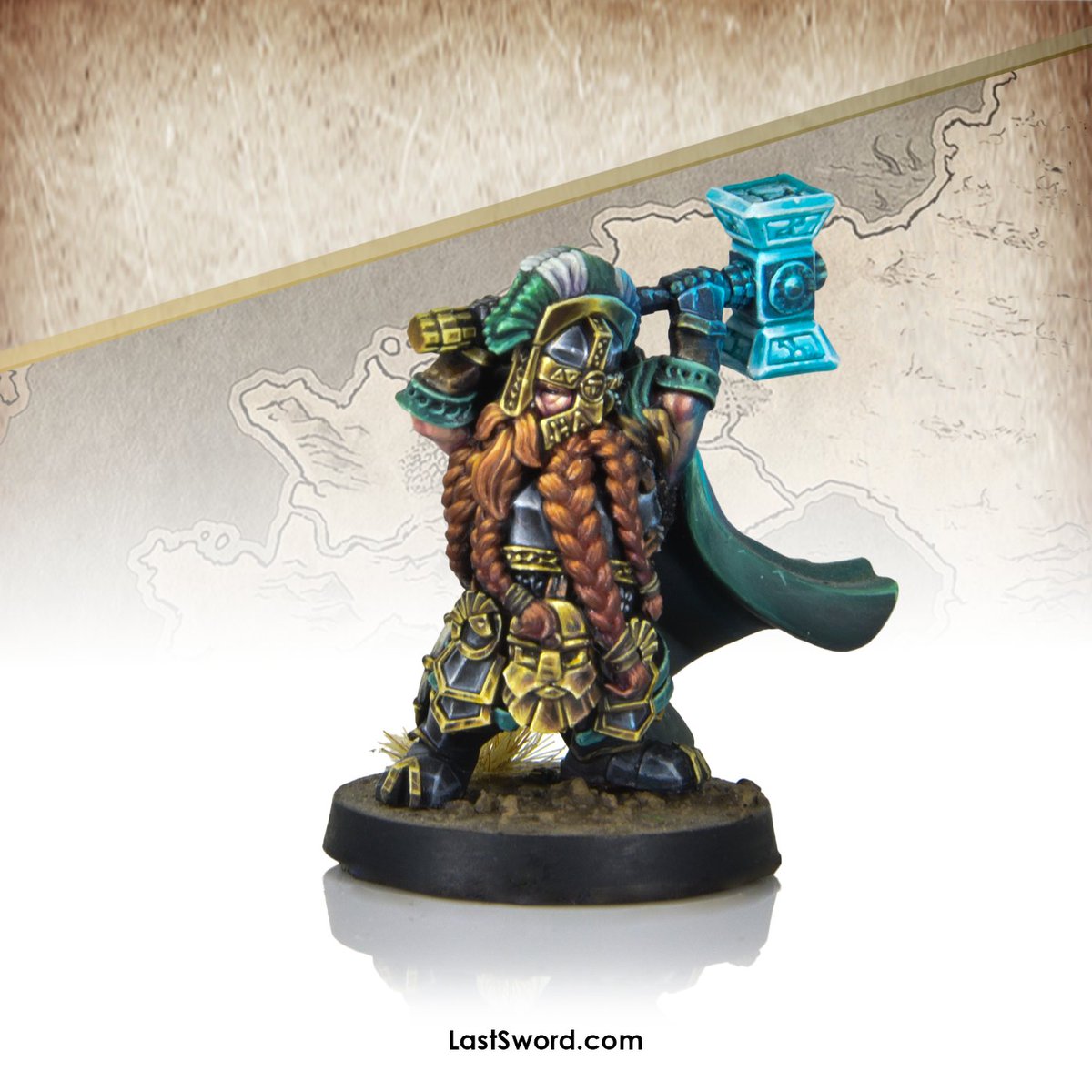 LastSwordMinis's tweet photo. Dwarven Halls: Dwarf King with Warhammer on foot by @Giyepaints
The Dwarf King of Khâzadrim walks into battle at the head of his warriors carrying the ancestral warhammer.
Get yours at our webstore
-
#dwarfs #dwarvenhalls #the9thage #warhammer #aos #3d #dnd #lastswordminiatures https://t.co/AZjeFMWQfp