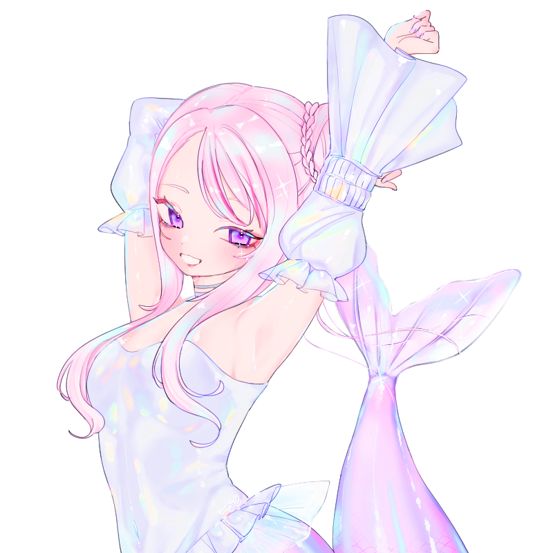 Fuji_111080's tweet photo. マーメイド田中姫
＃ヒメヒナアート https://t.co/VQZmONGkOI