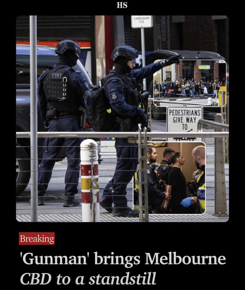 TruthFairy131's tweet photo. Just another 3rd world foreigner running around our city in Melbourne with a gun.

Another foreigner was also arrested for running around threatening people with a chisel.

The Courts also released an Islamic Terrorist teen that was researching how to build bombs today.

I fear it won’t be long until we see a mass casualty event in Melbourne as the crime & violence is increasing every day.

They just catch & release until these violent offenders kill.

Melbourne is a horror show.