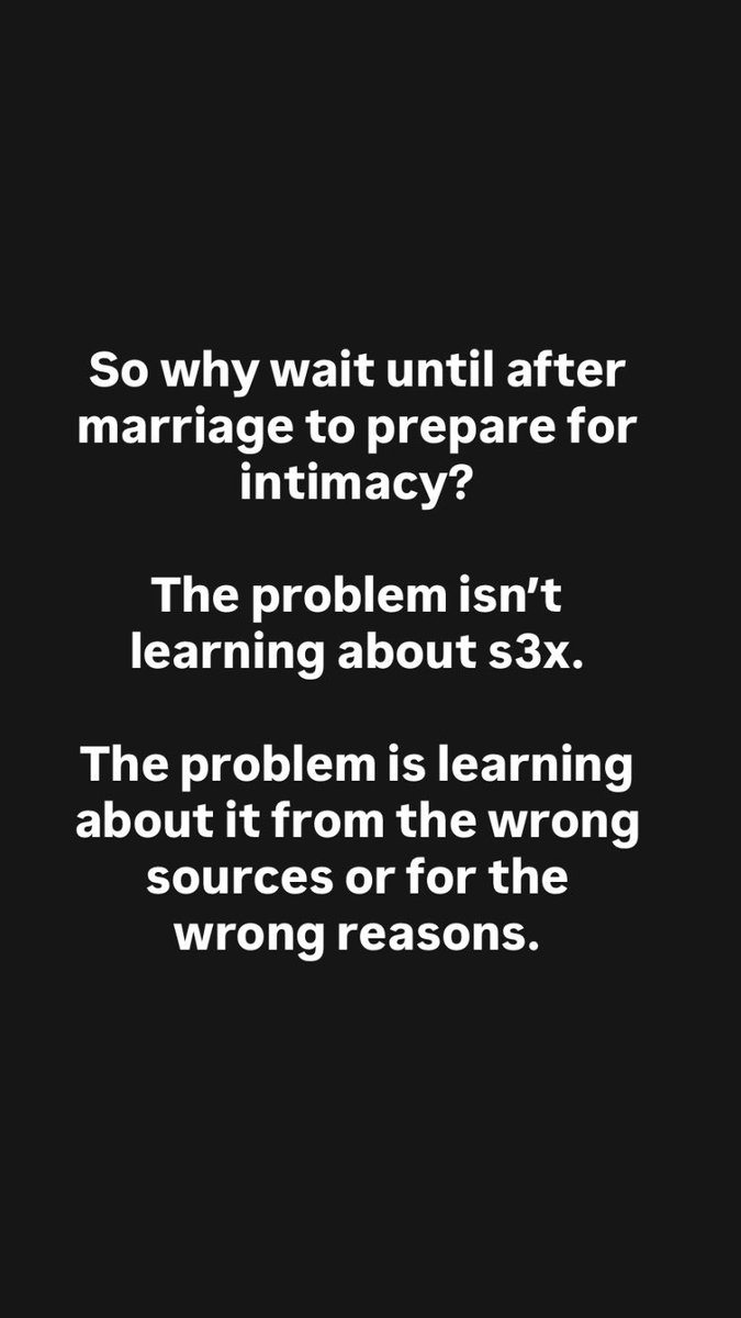 TheBalmbam's tweet photo. If you're a Christian single who wants to enter marriage with confidence instead of confusion, the Premarital Sexuality Group is for you. 
Learn in a safe environment.
Prepare for healthy intimacy before marriage.
Ask the questions you've never felt comfortable asking. https://t.co/d7ep7kXcDp