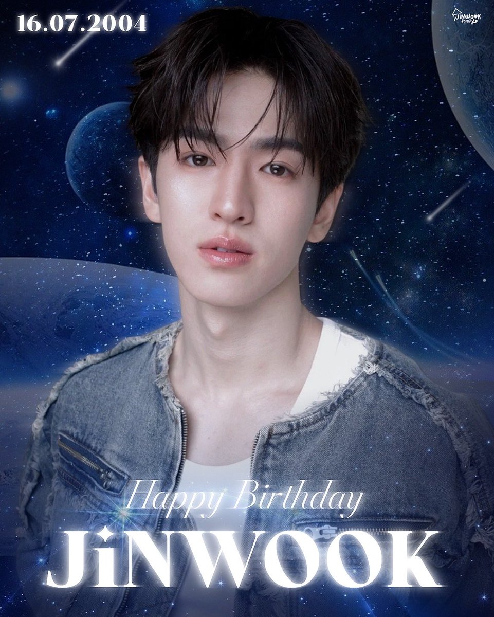 JINWOOKFAM's tweet photo. [ 🎂🩵🌟 @Jinwookkimjin ] 

Happy Birthday Wishing you a year filled with happiness, good health, and endless success. May all your dreams come true!

ขอชวนมัมหมีมาร่วมอวยพร
ในวันคล้ายวันเกิดปีที่22 ของจินวุคกันค่าา💌✨

HBD JINWOOK 22ND
#HappyJINWOOKkimDay

อย่าลืมติดคีย์เวิร์ด+แฮชแท็ก เพื่อร่วมสร้างความทรงจำในปีนี้ไปด้วยกันนะคะ🎂♥️

#JINWOOKkim 
#BUSbecauseofyouishine