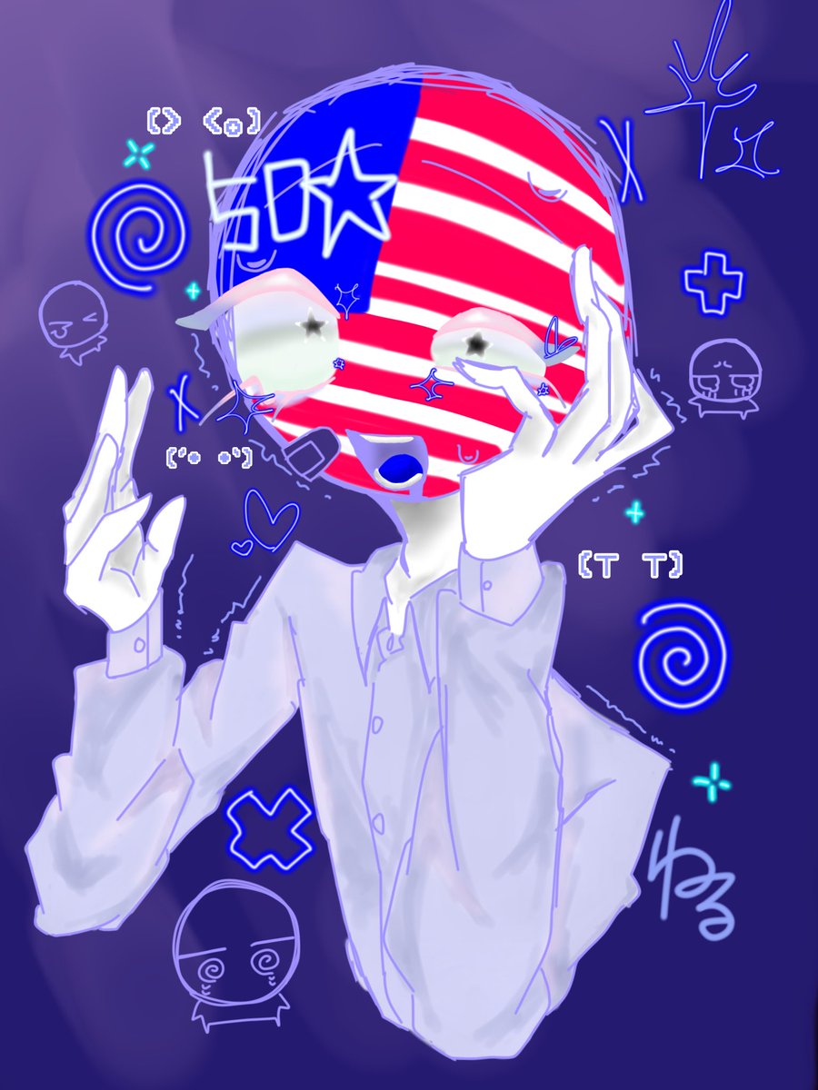 nerunerusui's tweet photo. 🇺🇸🇺🇸
 #カンヒュ
 #カントリーヒューマンズ https://t.co/RkF8FAxBb0