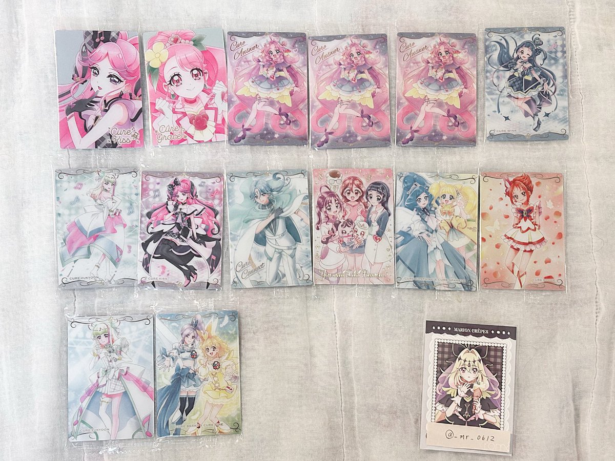 _mr_0612's tweet photo. 【交換】 プリキュアウエハース

譲)画像のもの
求)アルカナ・シャドウ>>エクレール>ジェット先輩、過去弾ミラクル

都内手渡しまたは郵送です

HRはアルカナ含む2点以上との交換のみ、特にキッスHR厳しめにみてます
下段は過去弾です
比率違いも可能ですので、お気軽にお声掛けください🙇‍♀️ https://t.co/f0peBqeneJ