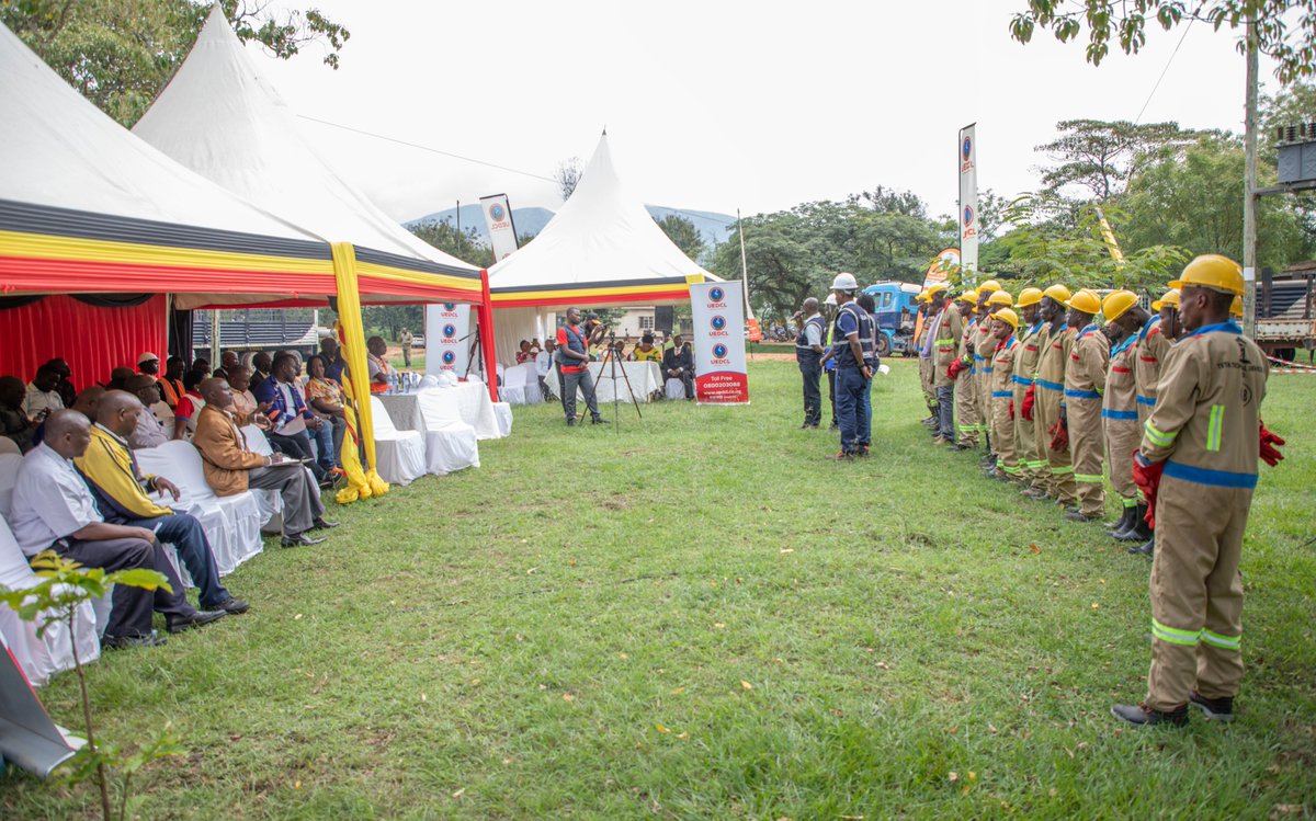 UEDCLTD's tweet photo. The works are expected to restore network reliability, reduce the frequency and duration of power interruptions, and improve the quality of electricity supply for households, businesses and industries. In addition, the upgraded network will enhance the evacuation of power generated by hydropower plants in the Rwenzori region, supporting increased electricity demand and driving economic growth across western Uganda.

#UEDCLinService #LightingUpYourWorld