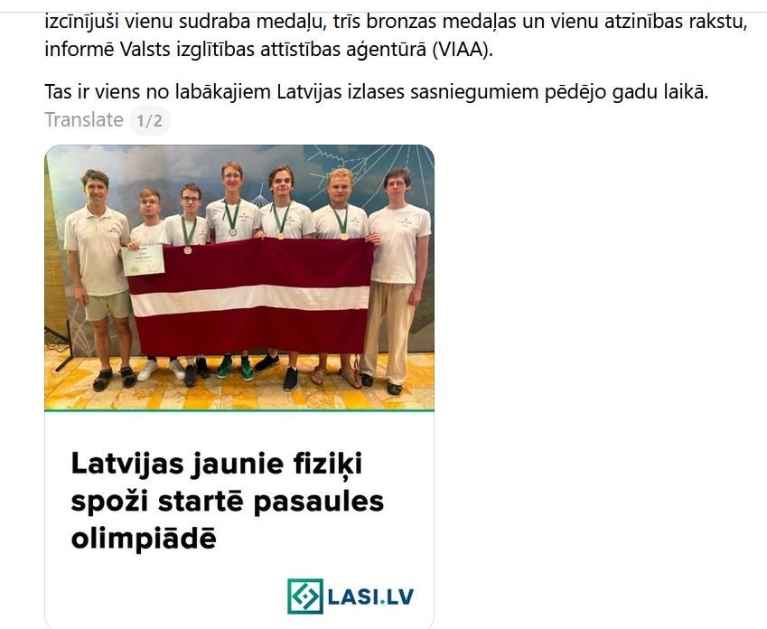 liana_langa's tweet photo. Kaut kāda nenormāla dzimumu nevienlīdzība un nelīdztiesība fizikas olimpiādē! Kā tas tā nākas?  Kur feministu iebildumi?  🤣🤣🤣🤣 https://t.co/Hx38uWt0pF