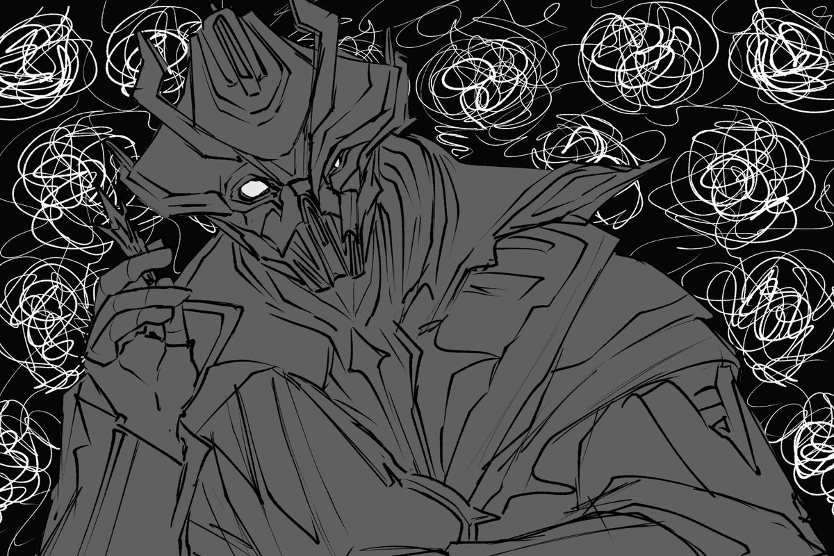 _minthe_draws's tweet photo. sometimes you just gotta snap him out of it. (1/6)
#warframefanart #brysko https://t.co/HgxSp2TDdT