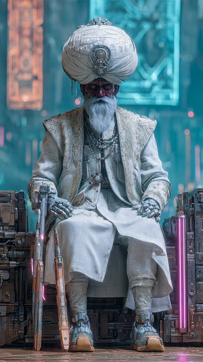 nftartion's tweet photo. Cyber Chaiwala ☕ Cyber Artist 🎨 
Cyber Camel Rider 🐪 Cyber Sarpanch 👑

100 NFTs live on OpenSea. 
Floor: 0.01 WETH

Rajasthan x 2077 Cyberpunk
Collect the future of Marwar 👇

[https://t.co/IXPP1JdF0F

#CyberRajasthan #NFT #Web3 #OpenSea #IndiaNFT https://t.co/bmiec2Jogv