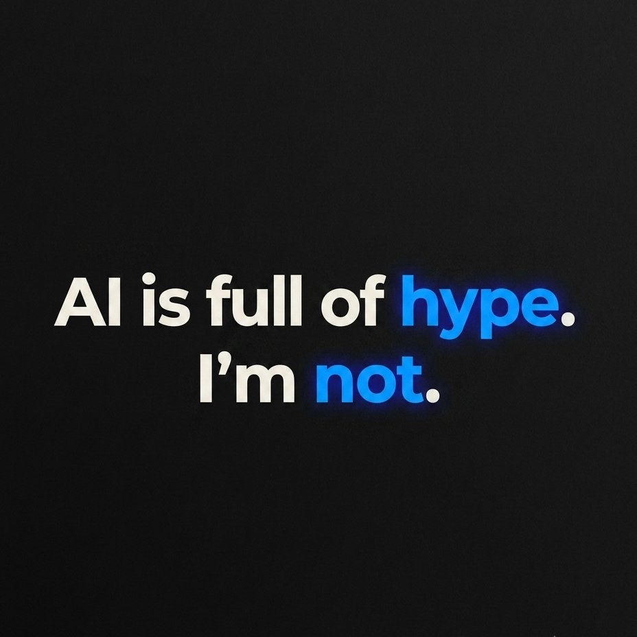 AI_with_Moha's tweet photo. Launching AI with Moha.
Most AI content is hype. I'm here for the opposite — a CA student who's spent months in the trenches testing tools, chasing what's actually useful, and skipping what isn't.
No fluff. Just real, tested takes.
First post drops tomorrow. 👀 #ai
️ https://t.co/Rx6ilqQNPx