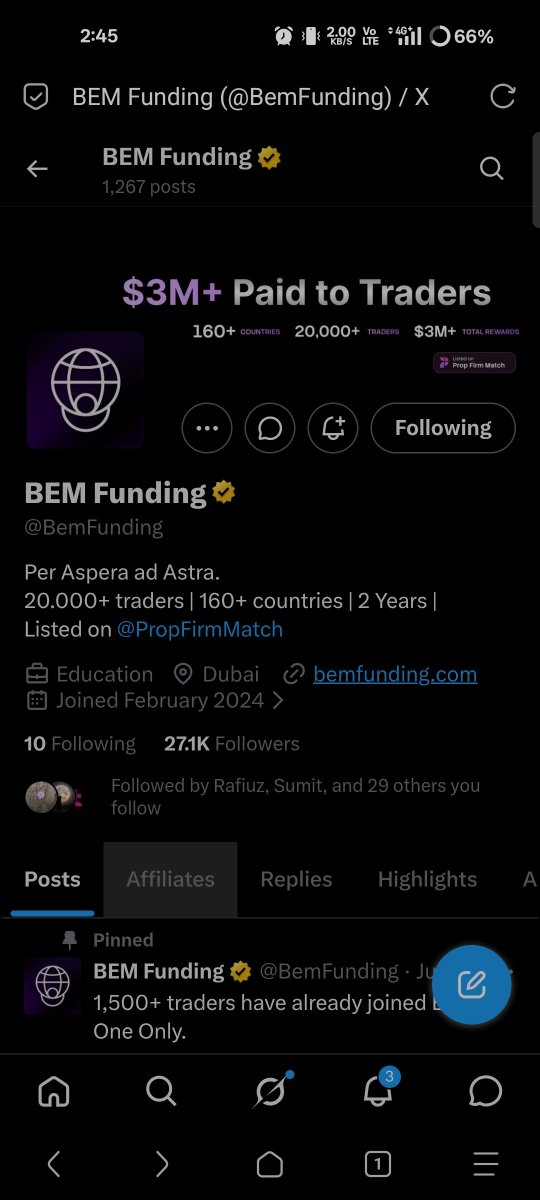Sumit_0308's tweet photo. @martinfxtrade @BemFunding @0xdd11a @stap0638  
      @abhi_933
                   @suji_t6 https://t.co/xY8IrDnhCd
