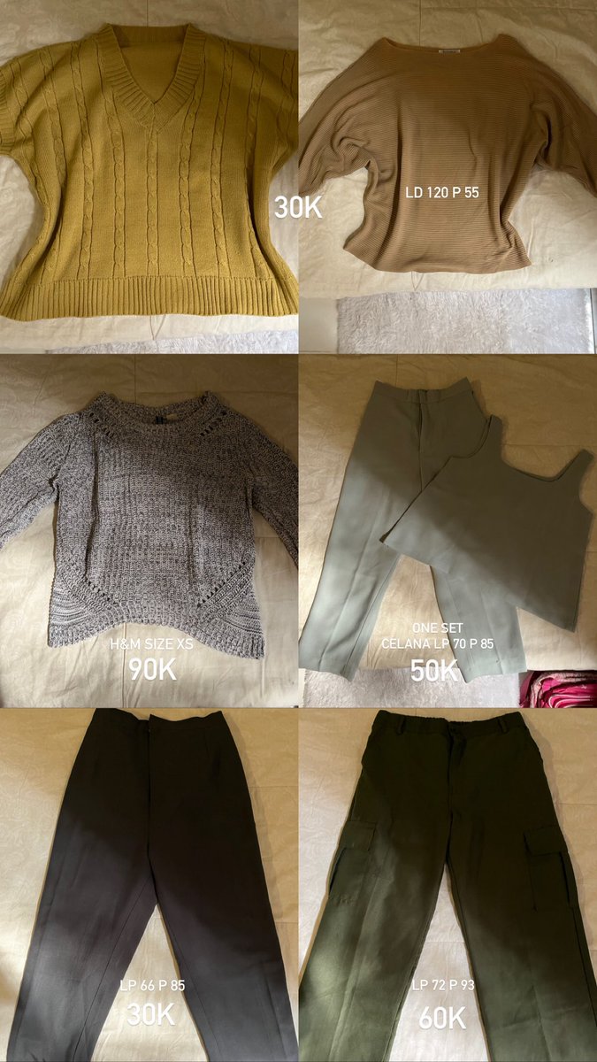 lovedbybrin's tweet photo. hiiii aku mau wts kemeja blouse crewneck knit tanktop celana bahan dress brand uniqlo h&amp;m murce ajaaa 👋🏻🌟🥹

bisa cod oyen gratis ongkir &amp; splitpay 
📍 bandung
. wts wtb tawarin knit pink jaket avocado dress polka stripe https://t.co/JaSoP0o2MJ