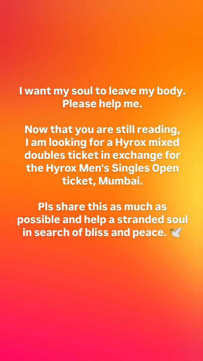 CoachBinita's tweet photo. Pls.. 🥹

DM if you think you can help. https://t.co/5z2SYCQVuE