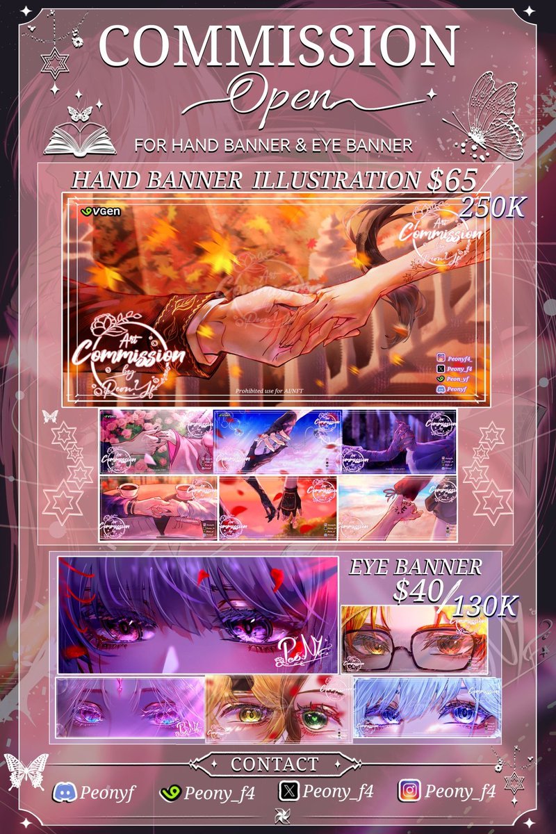 Peony_f4's tweet photo. {Rt's 🔃 &amp; Like's 💗are really appreciated!! }

Hello🙌!! COMMISSION Open for International &amp; Local💝 

Discussion ,TOS &amp; More service on my >> https://t.co/XM5hLGxWV0

 #VgenComm #commission #commissionopen #commissionart https://t.co/2gtvFtSKwc