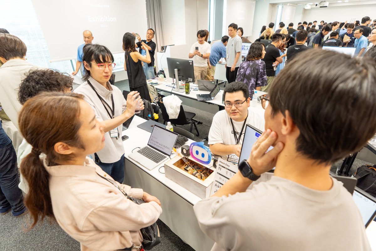 LINE_Global's tweet photo. Unleashing creativity at LINE Hack Day 2026!🚀 
Colleagues from around the world gathered in Japan for our annual hackathon — diving into AI-driven development and new platforms, while connecting with teammates across the globe. https://t.co/gjqAWF6Jnn