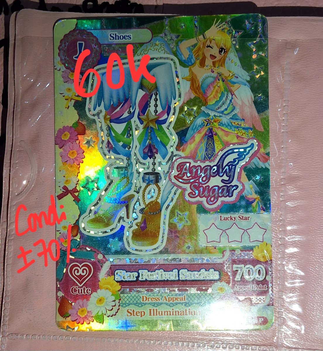 pinkmatchei's tweet photo. #wts kartu aikatsu ori cute type, premium, cp, rare, normal cards. Ichigo, sakura, maria.
⚠️⚠️ Baca slide pertama di atas ya for more information 🙏
Beli 7 kartu, gratis biaya packing.
#warungaikatsu https://t.co/wcogLKIOc7