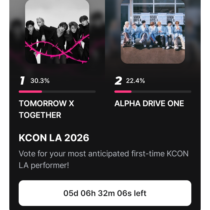 EvanVoting's tweet photo. [🗳] MNET PLUS: KCON LA 2026 & BILLBOARD KOREA FAN CHOICE MUSIC

EVERS! Keep voting for EVAN in both Mnet Plus voting categories. Every vote counts, so please make sure to cast all 10 votes in each poll!

🔗 KCON LA 2026 – Most Anticipated First-Time KCON LA Performer
🏆 Rank: 3rd

🔗 Billboard Korea Fan Choice Music:https://t.co/B6tcL3hF0T
🏆 Rank: 5th

Let's give EVAN our full support. 💙

#EVAN #에반 @h_evva_n @evan_officialJP