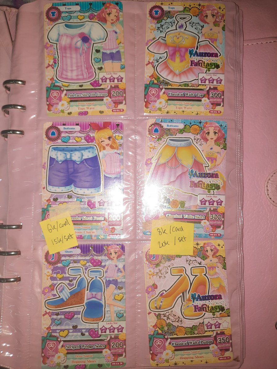 pinkmatchei's tweet photo. #wts kartu aikatsu ori cute type, premium, cp, rare, normal cards. Ichigo, sakura, maria.
⚠️⚠️ Baca slide pertama di atas ya for more information 🙏
Beli 7 kartu, gratis biaya packing.
#warungaikatsu https://t.co/zlSyDDGWYi