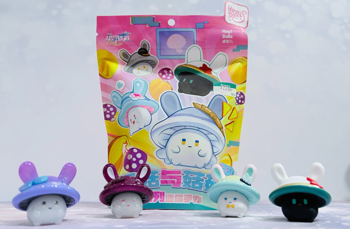 コトブキヤ日本橋1F】 崩壊：スターレイル × Hey!Dolls うさぎキノコ