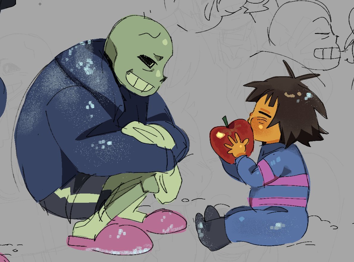 skullmercy's tweet photo. fat baby frisk so near and dear to my heart https://t.co/ZFphX0sGoD