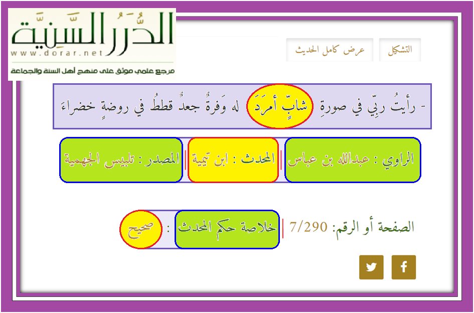 ah31mn's tweet photo. @Khalifa46304362 @Hamad_Khalifa87 الحمد لله نحن نعبد الله الواحد الأحد الفرد الصمد وليس ربكم السمين والثقيل وعرشه له أطيط بسبب ثقل وزنه او ربكم شاب امرد او ربكم يخالف القرآن فيضع قدمه في النار حتى تمتلئ ليس كما الآية يملأها من الجنةِ والناس أجمعين والجنة مالته تطرد المؤمنين وينشأ لها خلق جديد! https://t.co/ak9A5nWCiQ