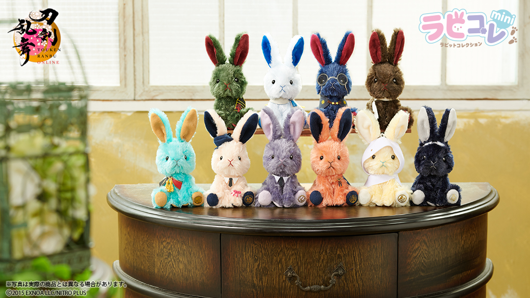 BROCCOLI_Co's tweet photo. 🐰ラビコレシリーズ🐰
『#刀剣乱舞 ONLINE』ラビットコレクションminiの第1弾・第2弾の20振りが再販決定！さらに刺繍ワッペンシール28種も再販決定です！
本日よりブロッコリーオンラインにて受注受付中です！
ぜひこの機会をお見逃しなく！

受注期間は2026年7月31日（金）23:59まで
https://t.co/1Jkz0v7LE9

#とうらぶ #ラビコレ