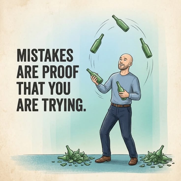 TheHabitX's tweet photo. MISTAKES ARE PROOF https://t.co/KSoEzVmajI
