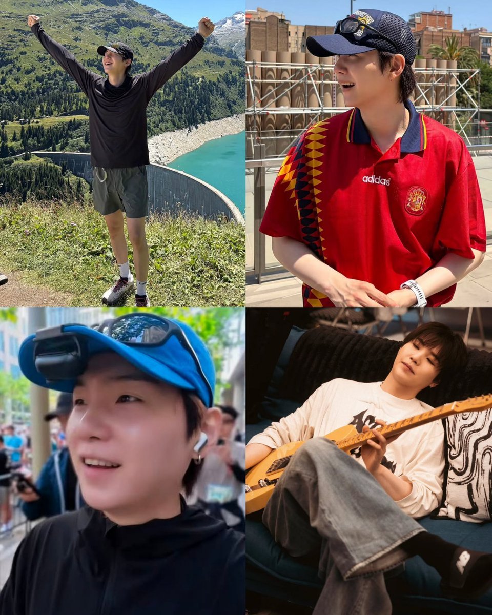 sawok_2minn's tweet photo. #SUGA โพสต์ภาพเบื้องหลังจากทุกเมืองที่ไปแสดงลง Instagram และยังทำ Vlog ตอนวิ่งมาราธอนที่ Stanford ให้ ARMY ดูด้วย อะไรทำให้คุณอยากบันทึกช่วงเวลาเหล่านั้นไว้?

#SUGA:
ก็แค่อยากทำครับ

ผมไม่มีวันลืมเลยว่า ARMY สนับสนุนพวกเรามากแค่ไหน และผมก็พยายามเตือนตัวเองเรื่องนั้นอยู่เสมอ

พูดตามตรง ผมทำ Vlog เพราะคิดว่าแฟน ๆ น่าจะชอบดู

และผมก็ดีใจมากที่พวกเขาสนุกกับมันครับ