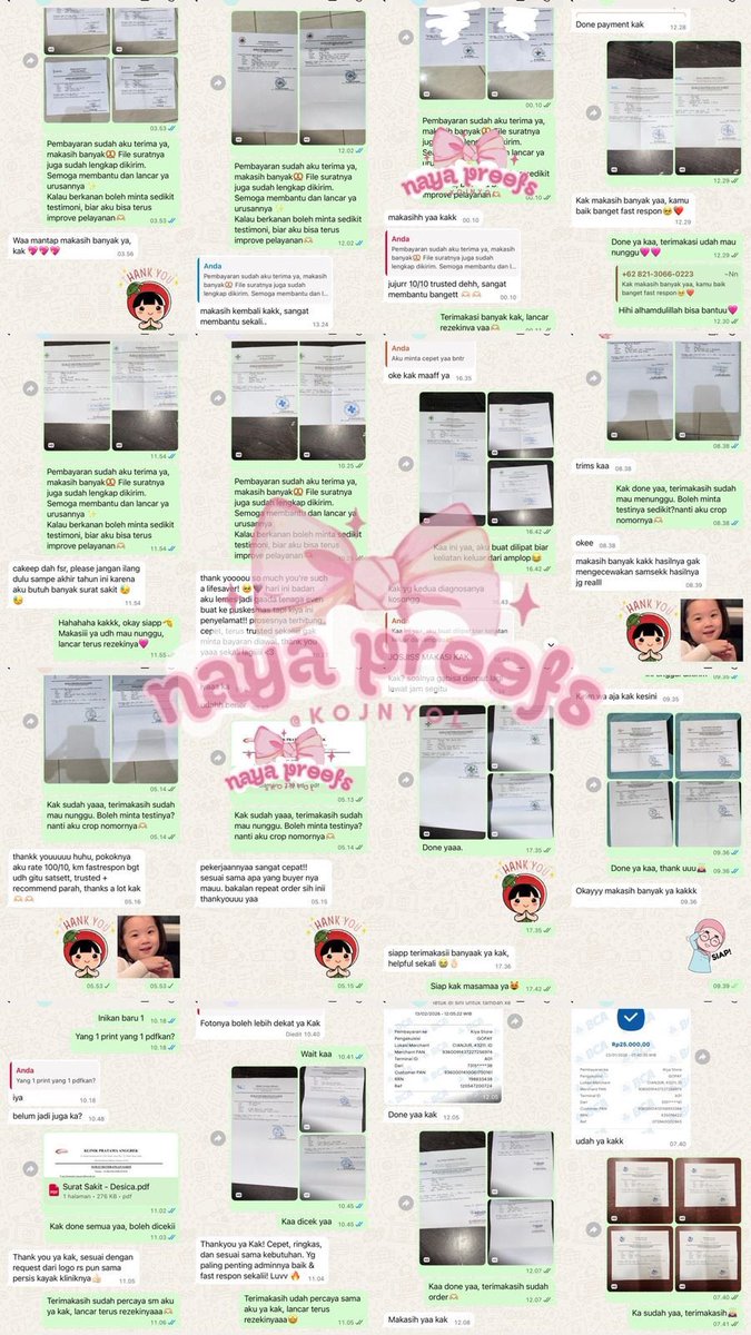 snepire's tweet photo. Hallo, aku avail surat sakit surat dokter🥞 start from 20K, 400+ proofs since 2023. #zonauang https://t.co/NuSsffgrN2