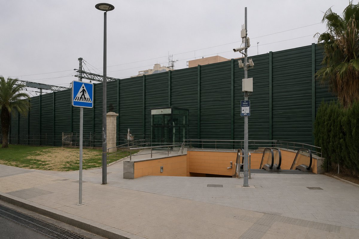 BarridelPort's tweet photo. Les pantalles acústiques del tren també afectaran el Barri del Port

Més detalls: https://t.co/nNqhNuJ476 #barridelport #tarragona https://t.co/nGgdCfELyR
