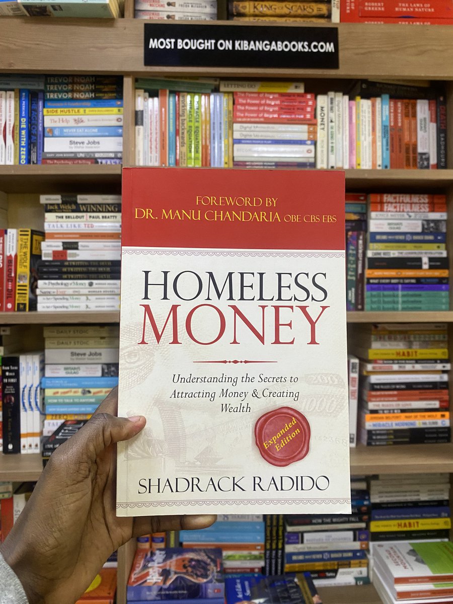 KibangaBooks's tweet photo. Homeless money by Shadrack Radido.

Understanding to attracting money and creating wealth.

KShs 1,350.00

https://t.co/xpP8ovTu5j

#shadrackradido #homelessmoney https://t.co/BDZenN61WP