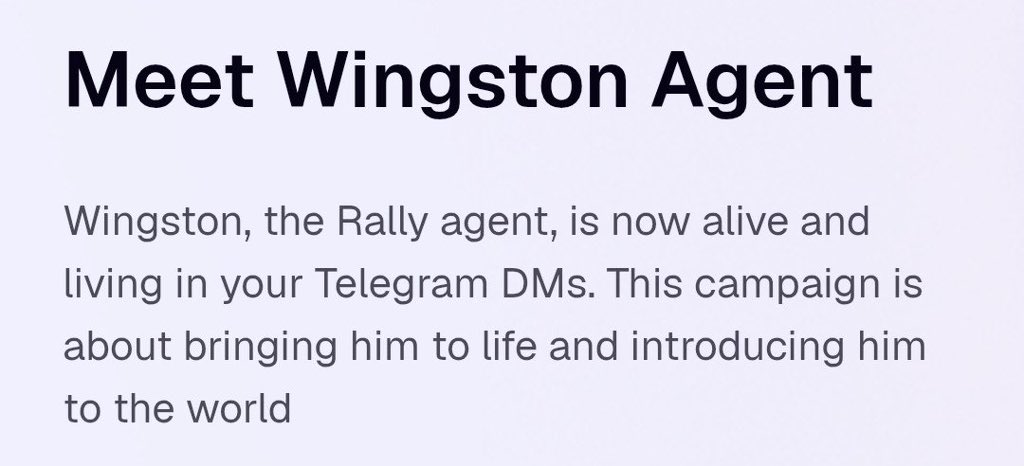 BabsD89878's tweet photo. You know that moment after submitting a Rally post when you suddenly think, “Wait… did I read the brief properly?”

That’s exactly why I’d keep Wingston in my DMs.

Before I write anything, I’d ask Wingston from @RallyOnChain every question I’m unsure about until the mission makes sense to me. I’d rather clear up my doubts first than hope the AI interprets my post the way I intended.

A better understanding of the brief can save more points than another round of editing.

That’s why Wingston feels like an agent to me. He isn’t just there to answer questions. He’s there to help me think through the brief before I commit to a submission.

Meet Wingston: https://t.co/wByDynCdsq

Have you ever submitted a Rally post and immediately realized you missed something in the brief?