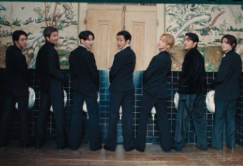 AboutMusicYT's tweet photo. BTS in new photos for the music video of Normal, out July 17th on Spotify. https://t.co/DVZWfuqfEM