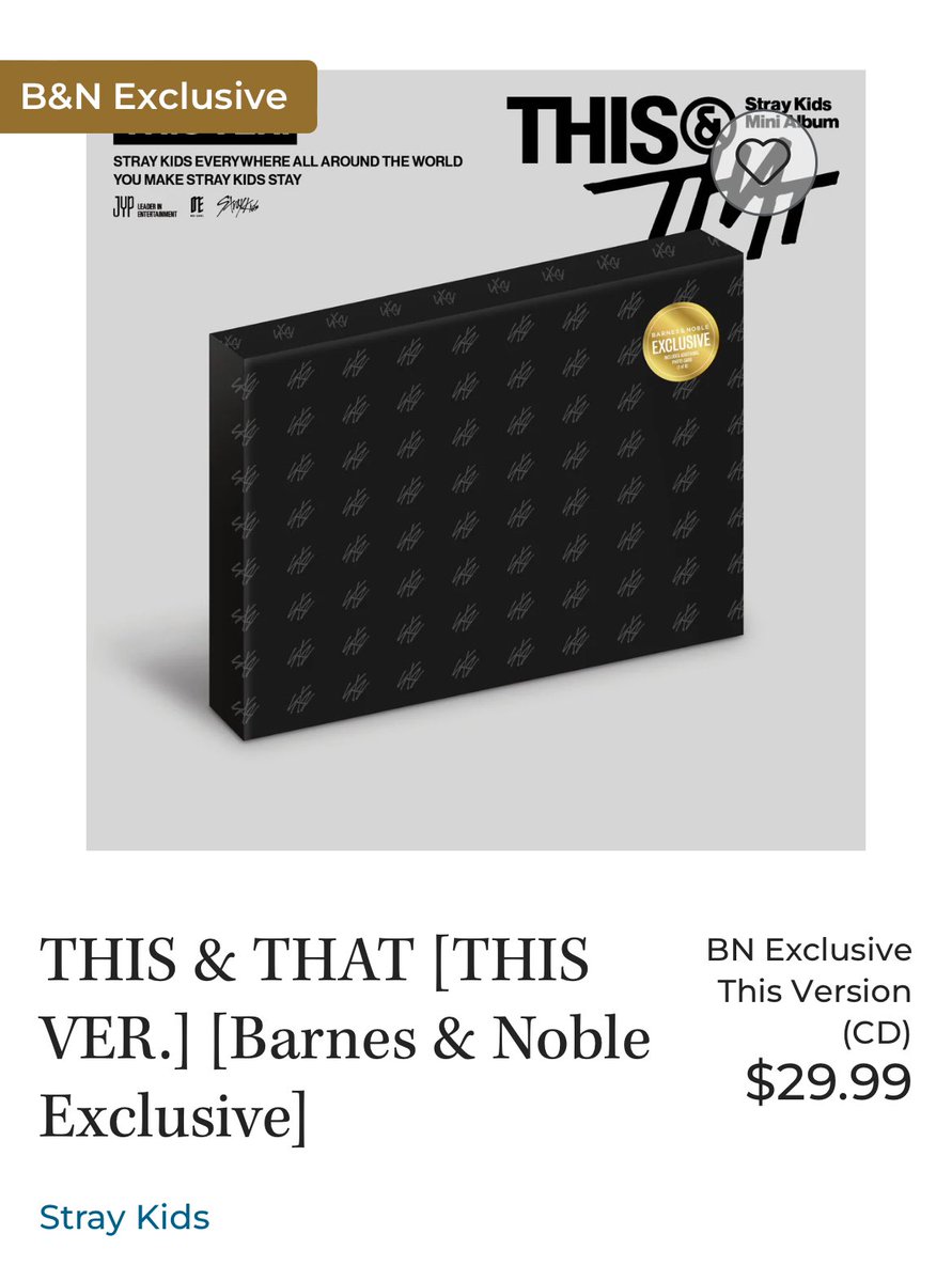 325merch's tweet photo. 1️⃣2️⃣ Dear My Muse (DMM)*
1️⃣3️⃣ Kpop Nara**
1️⃣4️⃣ Walmart*
1️⃣5️⃣ Barnes &amp; Noble (B&amp;N)*

*this, that ver
**&amp; ver https://t.co/PZLnzilPor