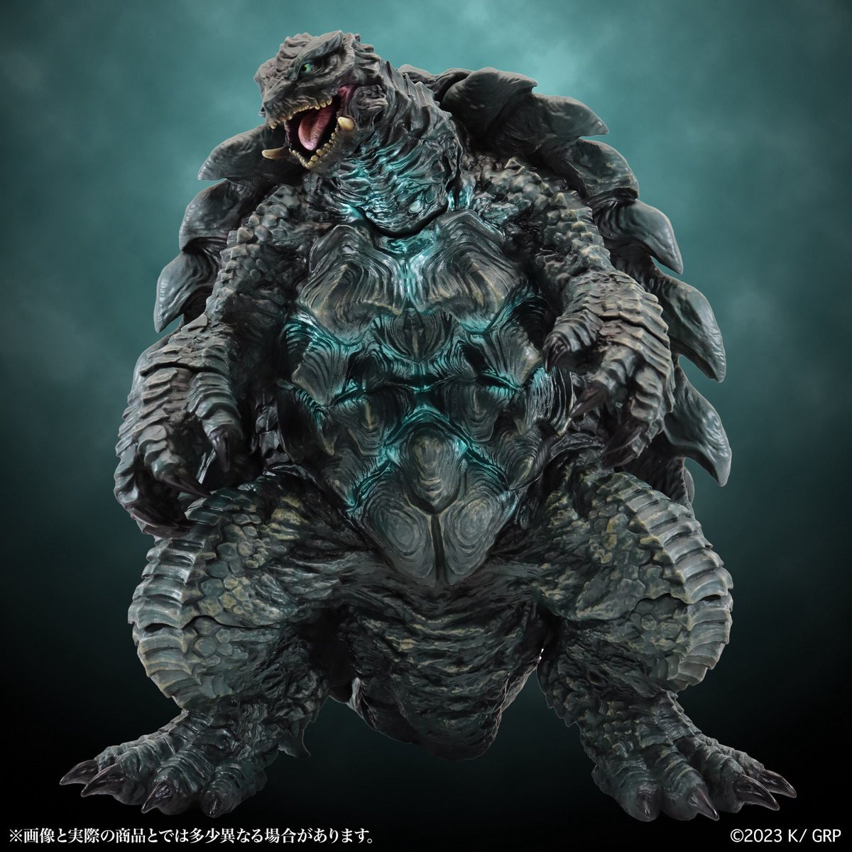 ccp_official_jp's tweet photo. 【新商品告知】

「AMC ガメラ(2023)」

『GAMERA -Rebirth-』より「ガメラ(2023)」が、
原型:ススキガレージによる圧巻の造型でAMCシリーズに登場🔥

緻密な造型と彩色をソフビ完成品にてご体感下さい⚡️

商品詳細はこちら
↓
https://t.co/7ENoMEgLhU

順次、各一般流通販売店にて受注開始となります‼️

#CCPJAPAN #ガメラ #GAMERA