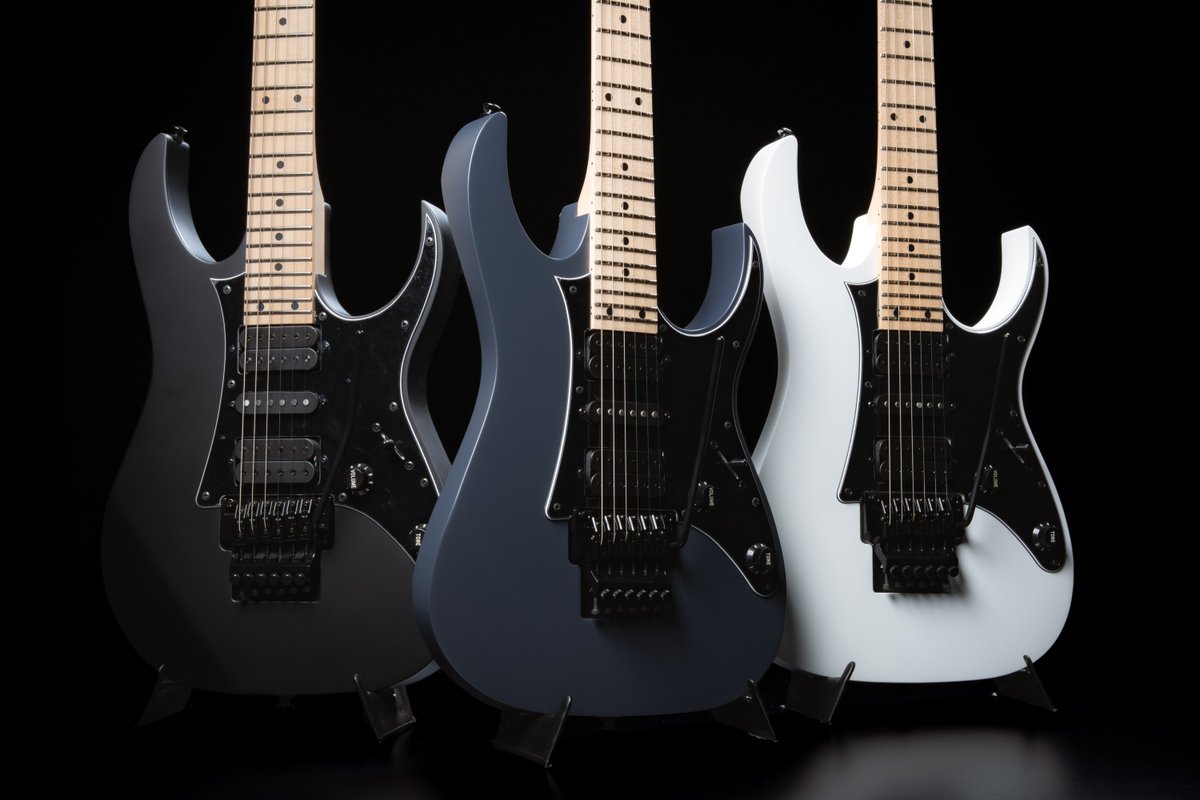 IbanezJapan's tweet photo. 【2026 Limited Models : RG550-BKF,GRF,WHF】
創世記から現在を辿るMade in Japanのギターシリーズ、GENESIS COLLECTION。
マット塗装で仕上げた、GENESIS COLLECTION RG550の限定モデルを発売します！

▼RG550-BKF,GRF,WHF
https://t.co/J8zYIn59n1

#ibanez #アイバニーズ https://t.co/R4yYVGTH1a