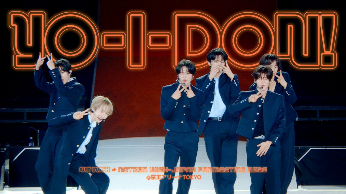 nctwishofficial's tweet photo. NCT WISH 엔시티 위시 'YO-I-DON!' @ NCTzen WISH-JAPAN FANMEETING 2026

https://t.co/TjQHEqMOJz

EVERYTHING, ALL AT ONCE, NEO
https://t.co/DaNuhRRJE7 

#NCTWISH #YO_I_DON!
#NCTWISH_YO_I_DON! 
#6人の王子様がプロポーズしてくるなんて聞いてないんですけど
#NCT_10TH_ANNIVERSARY https://t.co/eLNavMfFW7
