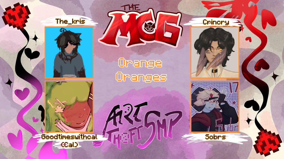 Art_theft_smp's tweet photo. Maybe a more laid back approach is more your speed-
If so, keep an eye on our second team! 

This one feels like a wild card and I'm a bit worried. 
Wonder how that call is gonna be, if you put 4 of the most relaxed people you know in the same room, surely nothing bad can happen. https://t.co/nwOwgn5tYy