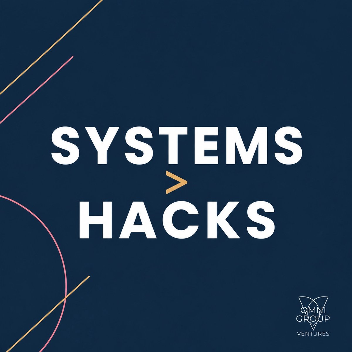 Jonmoss77's tweet photo. Growth hacks are flashy. Systems are boring.

Everyone wants the shortcut. Nobody wants the discipline. 

But you can't scale a mess. Real growth lives in the operational "boring" stuff. Precision beats luck every time.

Is your business built on a system or a hope? https://t.co/03ZvYhyGNP