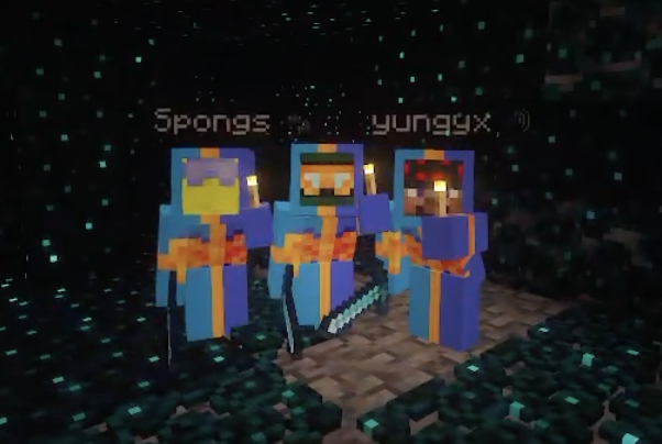 lianca__'s tweet photo. // lifesteal spoilers

geeg trio (wrapped presents version) https://t.co/NTDYiKmb3x