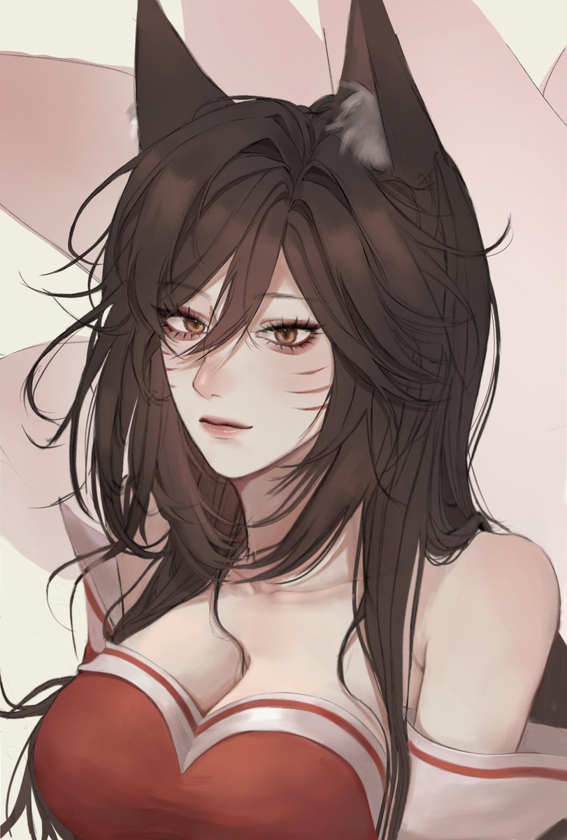 malrangtofu's tweet photo. 좀 옛날 그림이긴 하지만....

#Ahri https://t.co/y02AE0LETj