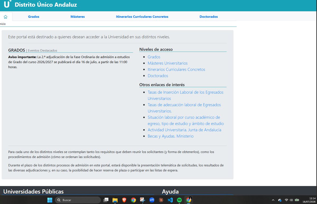 iru_mov's tweet photo. Os sale la segunda adjudicación del Distrito Unico Andaluz o solo me pasa esto a mi? https://t.co/MmTuPqv1z8