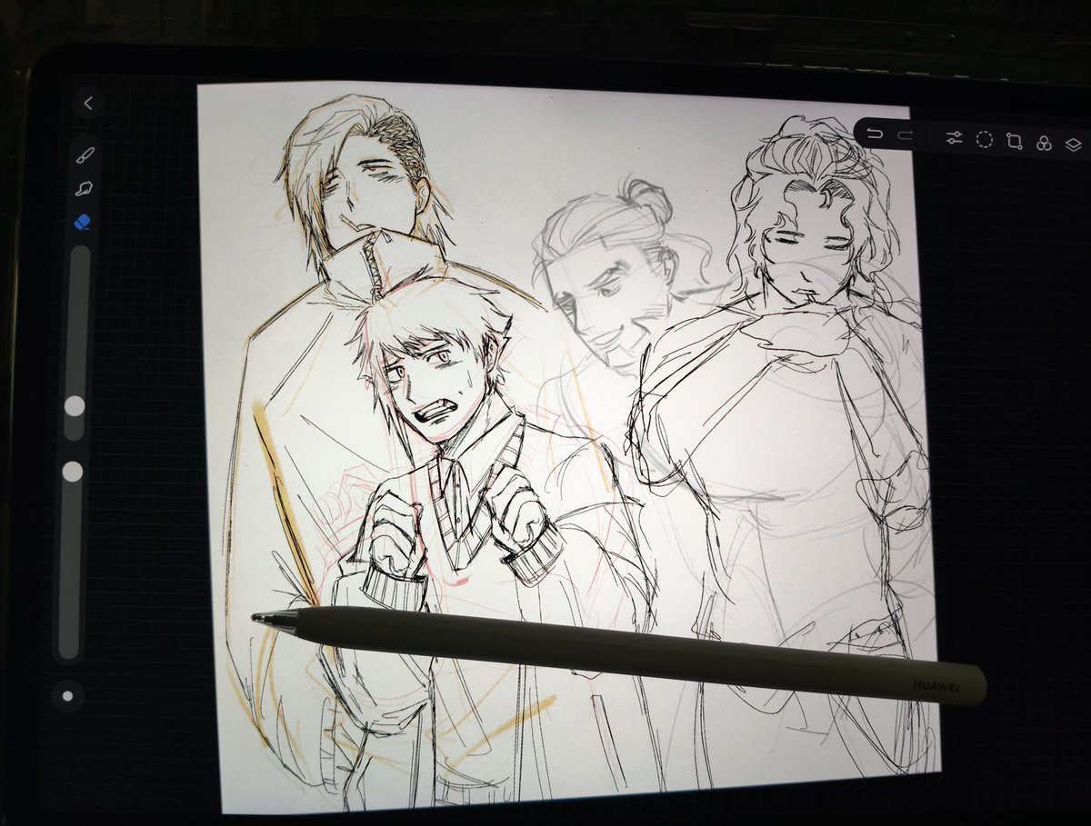 phan_h_lam's tweet photo. Some one convince me to finish this Wip before drawing sexy Enkrid (again) pls... https://t.co/cZkZNmdqeY
