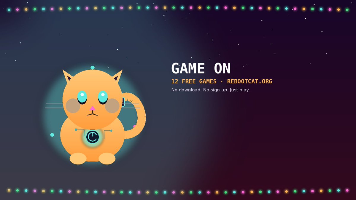 RebootCatSol's tweet photo. 🎮 12 FREE games. Zero downloads. Instant fun.

From endless runners to brain teasers, the RebootCat Arcade is live:

🏃 Runner • 🐍 Snake • 🐦 Flappy Cat • ❌⭕ Tac-Toe • 🧱 Byte Breaker • 🧠 Trivia Rush • 👆 Clicker • 🎴 Memory Match • 🔢 2048 • 🔨 Whack-a-Byte • 📝 Word • 🧩 Sudoku

🌐 https://t.co/JmBfZuty1n

Play. Compete. Reboot.

$REBOOT 🐱 #Solana #memecoin #GameFi #CryptoGaming